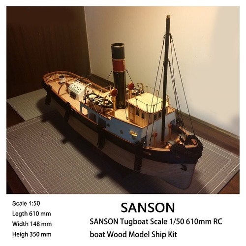 Diy sanson tugboat - sanson, 1/50